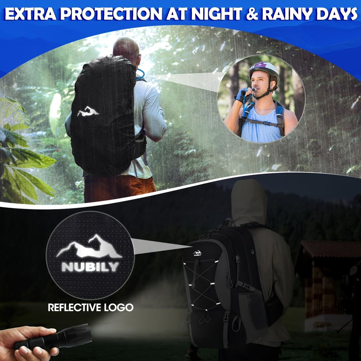 Hiking Backpack Outdoor Travel Daypack